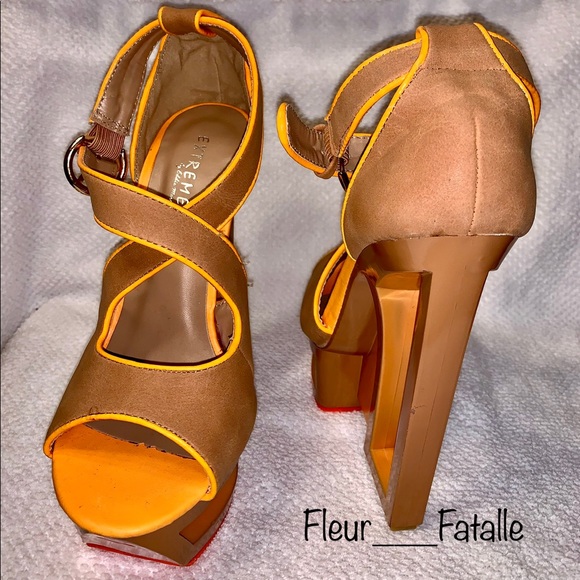 Gorgeous Spring/Summer Orange Heels 🧡 - Picture 4 of 4